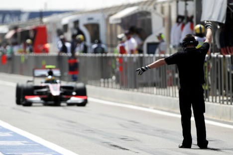 Der er lang vej op for Hispania teamet - men holdbarheden er markant bedre end Virgin